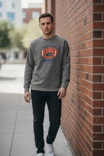 VTG Inspired Florida Gators Men's Gray University of Florida Crew SweatshirtM