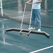 Gym Tennis Court Squeegee Dew Broom Surface Water Remover Rain Shuttle