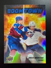2025-26 Upper Deck Series 2 Josh Manson Boomtown #BT-9