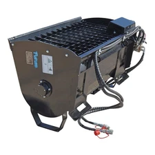 Cement Mixer Bucket Sits Upright Bobcat Skid Steer LowFlow Hydraulics Compatible