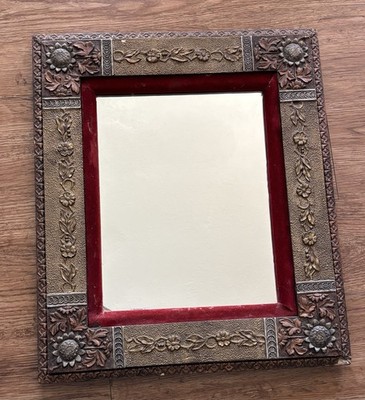 Antique Victorian Eastlake? Deep Well Ornate Mixed Media Frame Circa 1870-1890