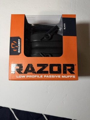 walker s razor slim electronic muff bluetooth
