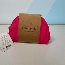Kate Spade Pink Fragrances Cosmetic Bag NWT