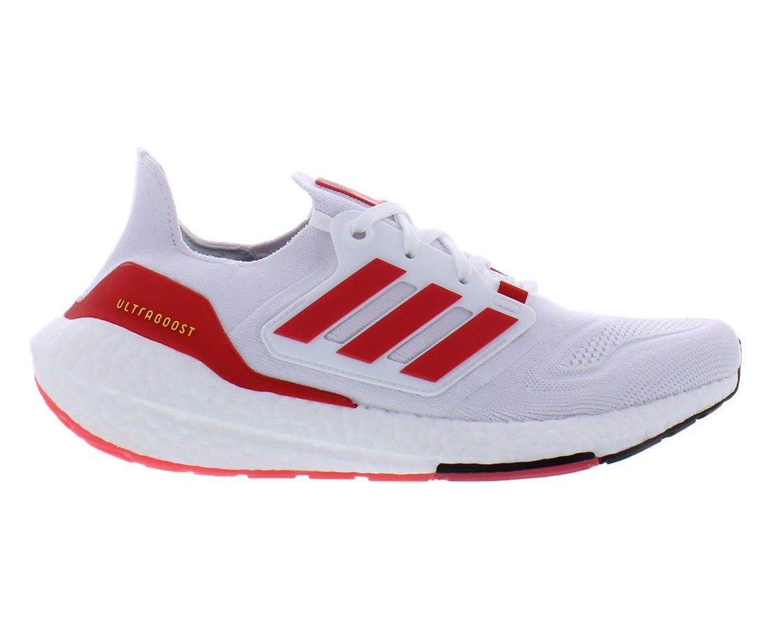 adidas UltraBoost 22 White Vivid Red for Sale | Authenticity Guaranteed |  eBay