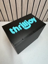 Thrilljoy Custom Made Collector Card Storage Box with Dividers (box only)