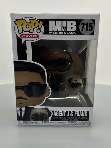 Funko POP! Movies Men in Black Agent J and Frank #715 Vinyl Figure DAMAGED BOX