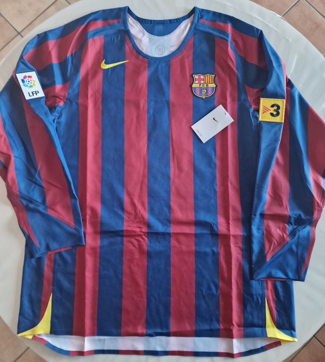 FC Barcelona Nike RONALDINHO 10 2005-2006 Reissue Long Sleeve