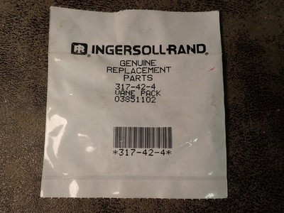 NEW Ingersoll Rand 317-42-4 Genuine Replacement Parts Vane Pack (BN4)