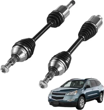 CV Axle Shaft Assembly 2PCS Front L+R Fits 2009–2017 Chevrolet Traverse....