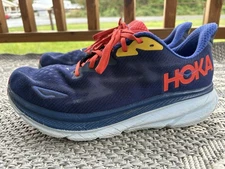 Hoka Clifton 9 Bellwether Blue Men’s size 11.5 2E WIDE