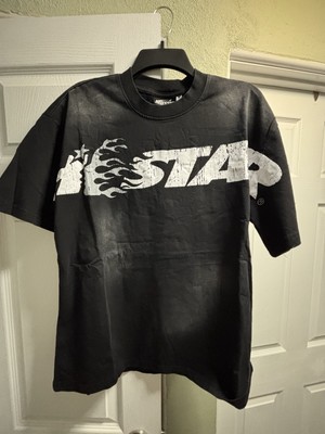 HELLSTAR CARTOON LOGO GLITTER (BLACK)