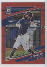 2021 Panini Donruss Optic Red Wave Prizm JP Crawford #101 6ks