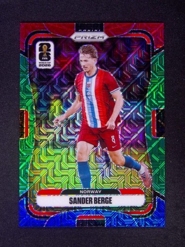 2026 Panini Prizm FIFA World Cup Sander Berge #328 Norway RGB Mojo