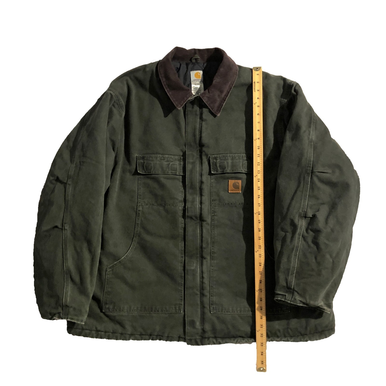 Carhartt Arctic Jacket Mens Sz 4XLT C26 MOS Green Nyl… - Gem