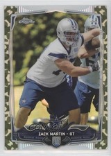 2014 Topps Chrome STS Camo Refractor 152/499 Zack Martin #207 gb9