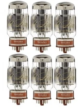 New 6x Genalex Gold Lion KT88 | Matched Sextet / Six Power Tubes | Free Ship