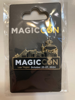 MTG Magiccon Las Vegas 2024 Exclusive Show Lapel Pin Skyline MTG