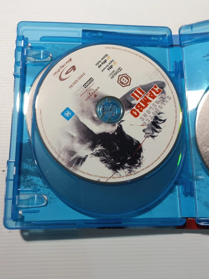 Blu Ray - RAMBO QUADRILOGY  First Blood (1982) - Sylvester Stallone Slip Cover - image 4 of 4