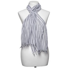 JOOP!, Schal, Damen, Grau/Weiß, 200 cm, 35 #aAD