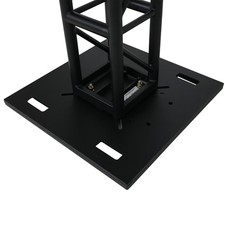 Black 30" Base Plate - Raised Frame for 12" 16" Bolted Box Truss and F34 Truss