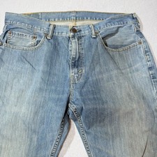 Levi Strauss Co 559 Relaxed Fit Light Wash Denim Jeans Mens Size W34 L30