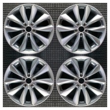 Set 2019 2020 2021 2022 Infiniti Q50 Qx50 Oem Factory Silver Wheels Rims 73808