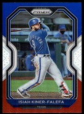 Isiah Kiner-Falefa 2021 Panini Prizm #15 Rangers MLB READ FREE SHIP AutographDen