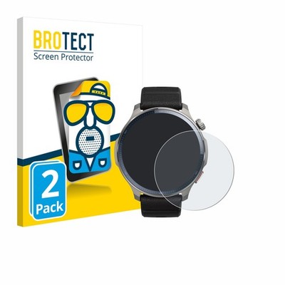 2x Schutzfolie Matt für Huami Amazfit Balance 2 Displayschutz Antireflektierend