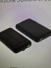 Brookstone 5000mAh Solar MagSafe Power Bank