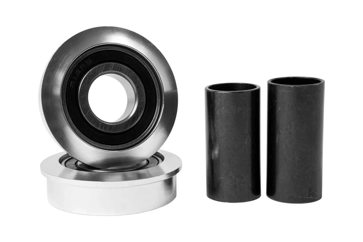 Juego De Tazas Con Cojinete Inferior Sellado Tange BB-220 SB Para BMX - Estilo Vieja Escuela, Color Negro