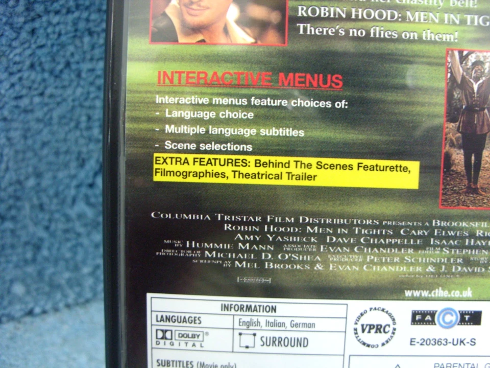 Robin Hood Men in Tights (DVDR2) 1993 Gary Ewes 100mins+Extras (BARGAIN) - Image 4 of 4