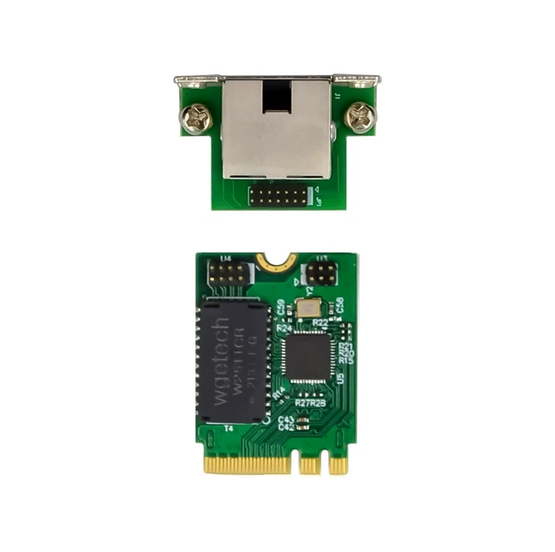M.2 A+E 2.5G Ethernet Card Networking Card Industrial RTL8125B Industrial Card - Image 3 of 4