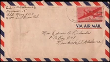 Navy 3149 to Newkirk OK, 1940s