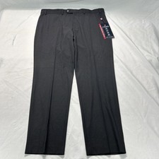 NWT Chaps Men’s Stretch Performance Series Suit Pants | Grey 40x32 | Classic Fit