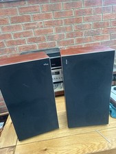 B & O Bang and Olufsen Beovox S35 Home Theater Speakers 1970s Type 6311