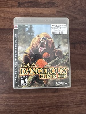 Cabela's Dangerous Hunts 2009 Sony PlayStation 3, 2008 Ps3 Complete Cib