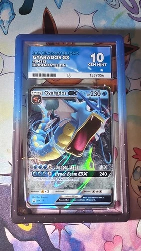 Gyarados GX SM212 Promo Hidden Fates Tin Promo ACE 10 Perf Subs Fresh Guard INC