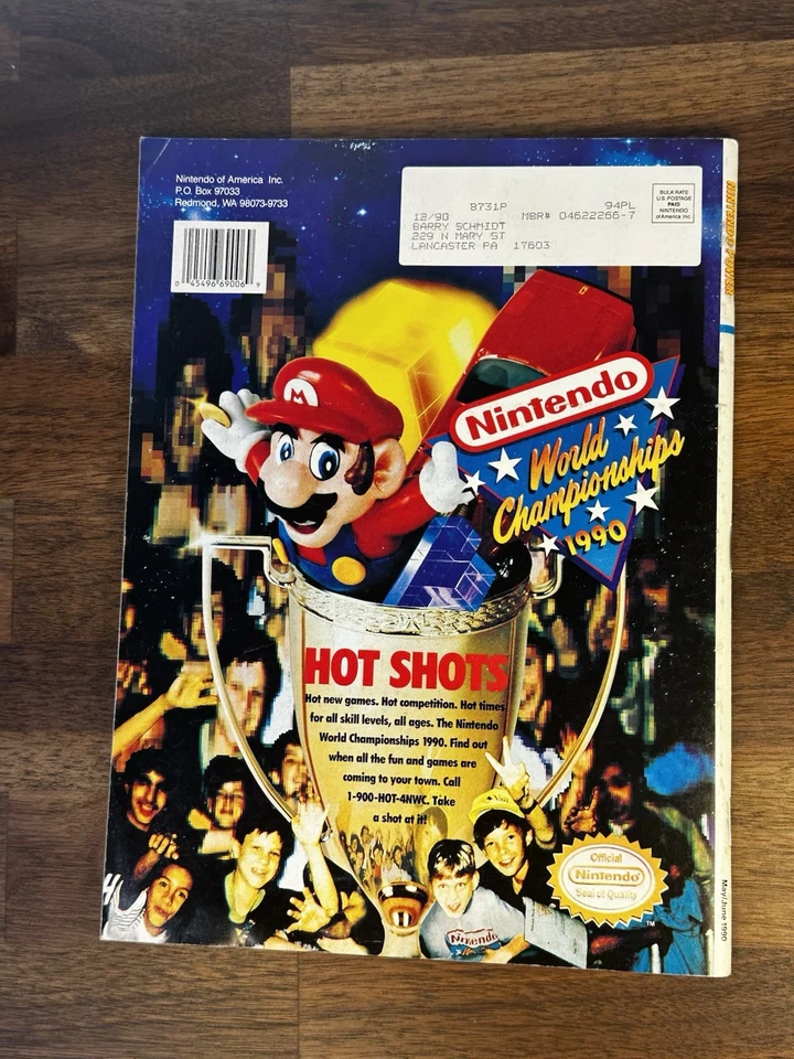 Nintendo Power Magazine Super C May/June 1990 Nice! - Image 2 of 4