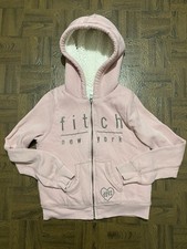 Abercrombie Fitch New York Kids Winter Hoodie 11/12 Pink