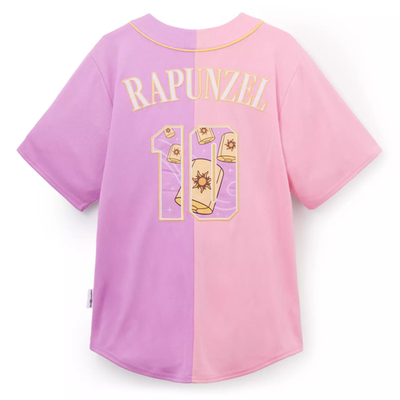 Disney Parks Tangled Rapunzel Baseball Jersey Adult XXL Walt