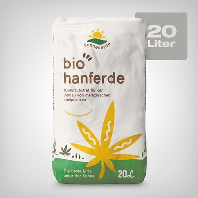 Sonnenerde Bio Hanferde Living Soil, 20 Liter - Torffrei Terra Preta Bio Grow