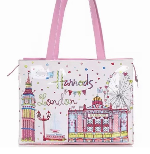 HARRODS LONDON Large Tote Bag New