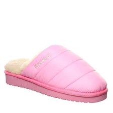 Bearpaw Womens Puffy Slippers  Pink  Authentic New
