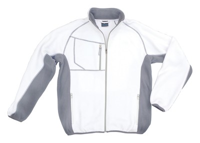 Excess Fleecejacke Champ Größe XL weiß / grau - 211-2-41-4-WG-XL