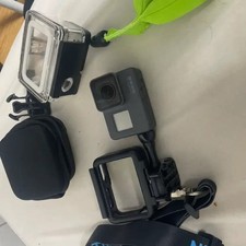 GoPro Action Camera with Waterproof Case, Neck Strap, Accessories Official