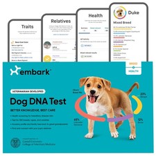 Embark Breed Health Kit - Dog DNA Testing Kit - Discover Breed, Ancestry, R...