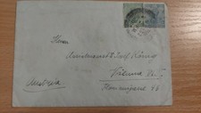 📮Indien → Österreich Brief 1932 | Mehrfachfrankatur | Siegel | Postgeschichte