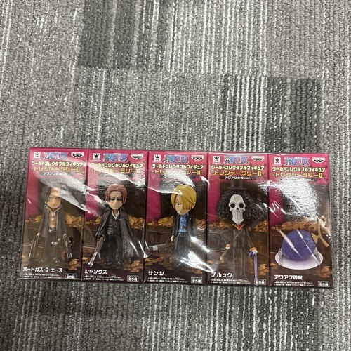 Two sets available One Piece World Collectible Figure Treasure Rally II ...