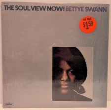 Bettye Swann - The Soul View Now! LP - Capitol VG+ Rare Soul Funk in shrink