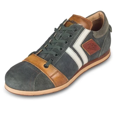 KAMO-GUTSU Tifo-030 Sneaker Herren - grün/weiß, Wildleder (cancun green)